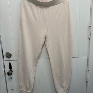 Goldie Cream Jogger Pants